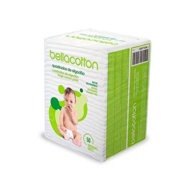 ALGODÃO QUADRADO BELLACOTTON BABY 12 X 50 UN.