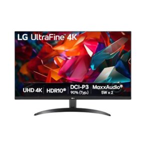 Monitor LG UltraFine™ - Tela UHD 4K 32", HDR10, DCI-P3 90%, Dynamic Action Sync – 32UR500K-B.AWZM