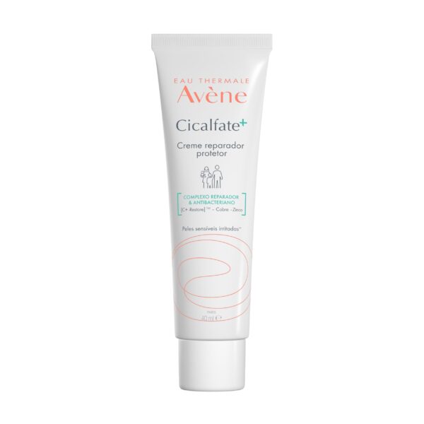 Creme Reparador Facial Avène Cicalfate+, Nutre e Repara Pele Irritada, com Água Termal, Sulfato de Cobre e Zinco, 40ml