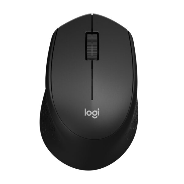 Mouse Sem Fio Logitech M330 SILENT com Clique Silencioso, Design Destro, Bateria de 18 Meses, Receptor USB, Compatível com Windows, macOS, ChromeOS e Pilha Inclusa - Preto
