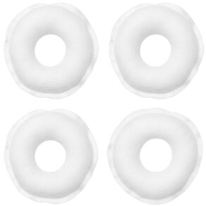 Rosquinha Para Seios Amamentação Protetor de Mamilo Protetor Seios Amamentação Protetor de Seio Rosquinha Amamentação Rosca para Seios Amamentação Rosquinha para seios (10x3, unidade, 4)