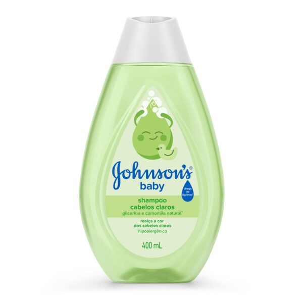 Shampoo Para Bebê Johnson's Baby Para Cabelos Claros, 400ml