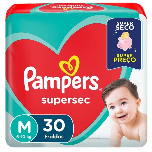 Pampers Fd S. Sec Pctao M Pampers Supersec