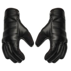 Luva Motoqueiro Para Frio Forrada Corta Vento adulto masculino LUVA GROSSO DE COURO (HOMENS)