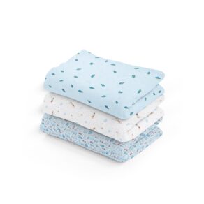 Papi Textil Cueiro Flanelado Papi Estampado 100Cm X 80Cm Contém 03 Un