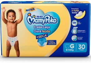 MamyPoko Fralda-Calça Dia&Noite G 30 Unidades