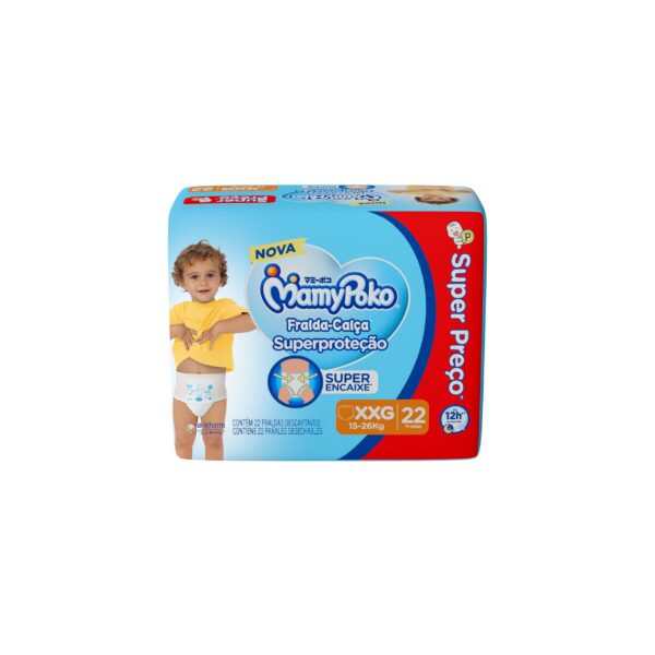 MamyPoko Fralda-Calça Superproteção XXG 22 Unidades