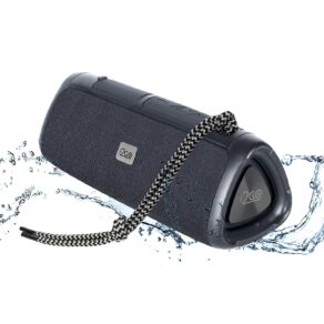 I2GO, Caixa De Som Bluetooth 3 Angle Sound. 12W RMS, Resistente à Água, Preto