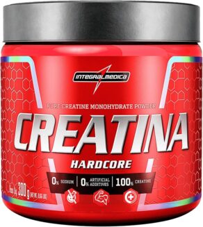 Integralmedica Creatina em Pó Hardcore 100% Pura e Monohidratada 300g