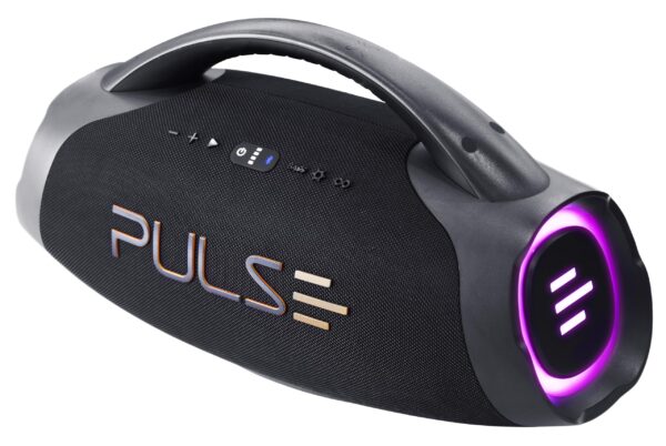 Caixa de Som Bluetooth Pulse X Boombox 220W RMS, Resistente a Água e com Iluminação LED – SP626