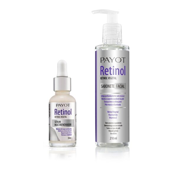 Kit Limpeza e Tratamento Retinol Payot