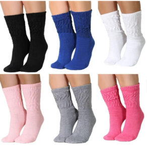 Meias de aeróbica feminina kit 3 a 12 pares fitness para academia e fitness confortáveis