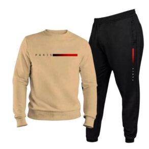 Conjunto de Moletom Masculino Gola redonda + Calça Paris Promoção