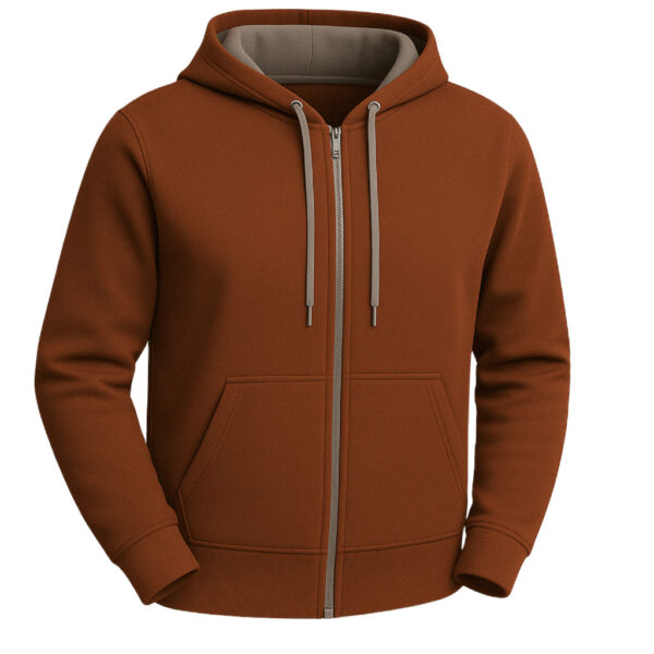Blusa Masculina Moletom Zíper Blusa De Frio