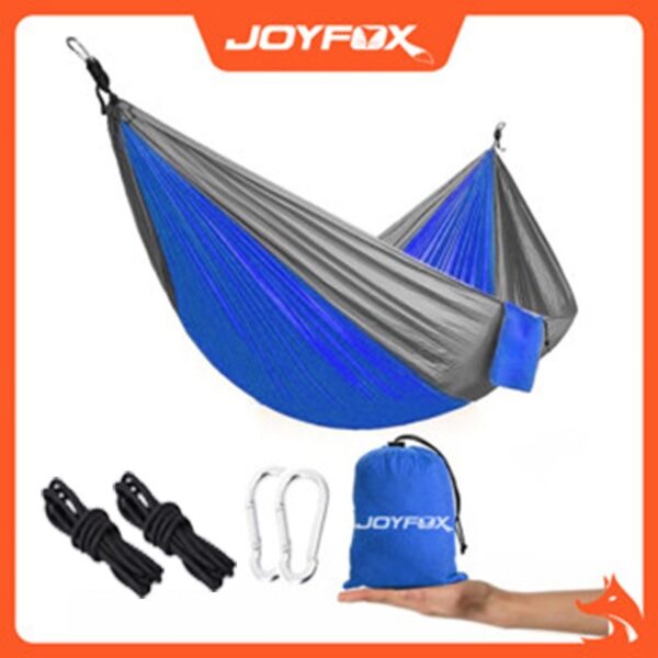 Rede De Dormir Casal Camping Descanso Nylon 530g Resistente rede descanso JOYFOX