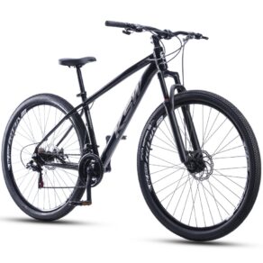 Bicicleta Bike Aro 29 Ksw Xlt100 21 Velocidades Marcha Aero Alumínio Freio a disco Suspensão Mtb