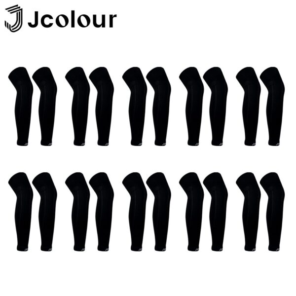 Jcolour Kit 10 Pares CANELITO Meia De Proteção Para Perna Futebol Suporte Profissional Unisex