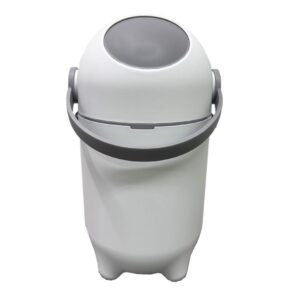 Lixeira Anti-Odor para Fraldas 10L Gato Panda | Vedação Total, Design Fofo e Compacto