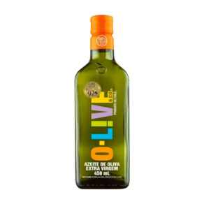 Azeite de Oliva Extra Virgem O-LIVE 450ML Embalagem Vidro
