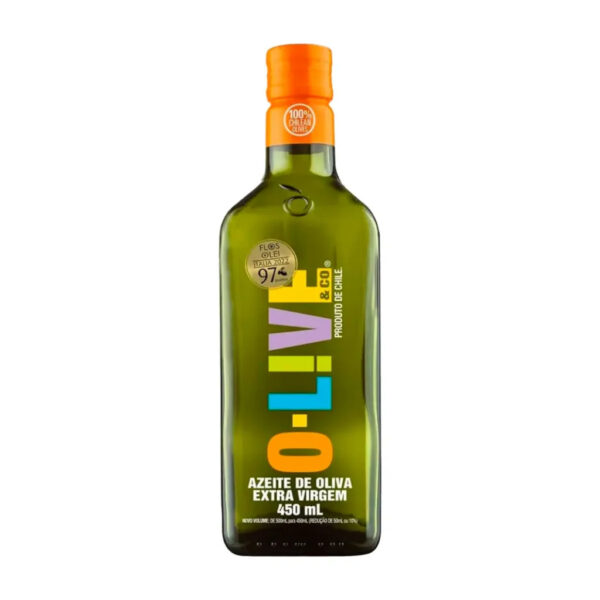 Azeite de Oliva Extra Virgem O-LIVE 450ML Embalagem Vidro