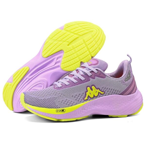 Tênis Feminino Kappa Pulse Originial Casual Confortável Macio