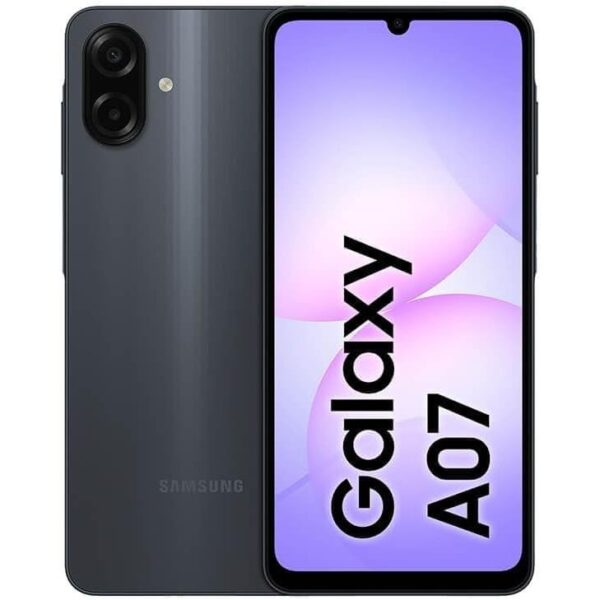 Smartphone Samsung Galaxy A07 256GB, 8GB, Câm. 50MP, Tela 6.7" - Preto