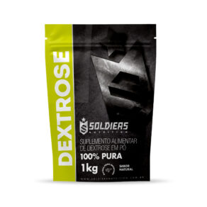Dextrose 1kg 100% Puro Importado Soldiers Nutrition Ingrediente Natural Carboidrato Alimentação Saudável Fit