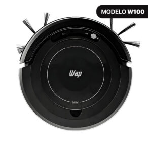 Aspirador de Pó Robô WAP Robot W100 3 em 1 Antiqueda Bivolt 17W