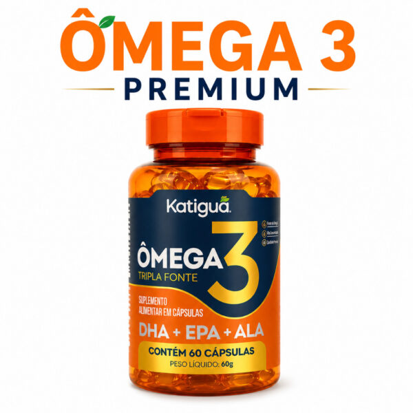 Omega 3 Original Tripla Fonte 1000MG 60CAPS