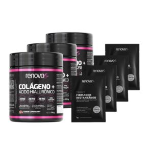 Kit 3 Colágenos Renova Be + Sachês Sérum Firmador