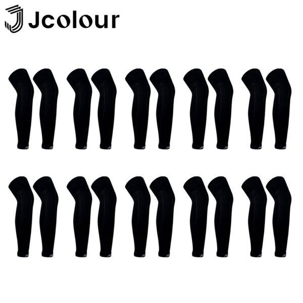 Jcolour Kit 10 Pares CANELITO Meia De Proteção Para Perna Futebol Suporte Profissional Unisex
