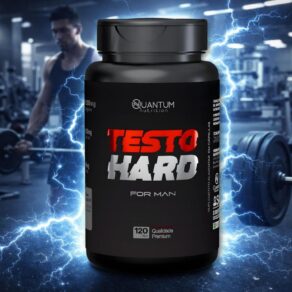 Testo Hard + Energia Pré Treino Pré Workout Ganho Massa Quantum Nutrition