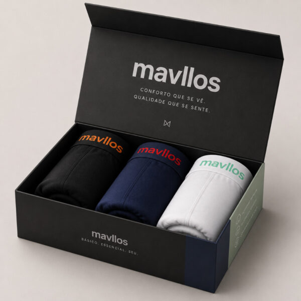Kit 3 Cuecas Boxer Masculina Microfibra Toque Gelado Anatômicas Alta Qualidade Premiun