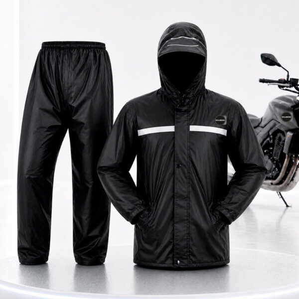 Capa De Chuva Moto Motoqueiro Impermeável Reforçada