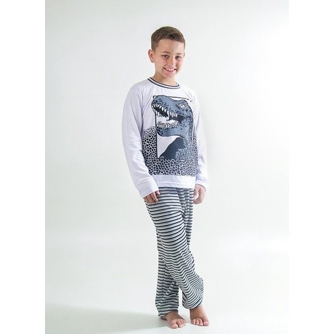 Pijama Menino Infantil Rex Listras