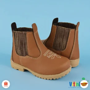 Bota Botinha Infantil Jeca Infantil Masculina Menino Bebe