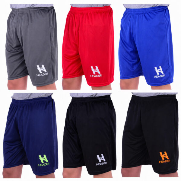 Kit 6 Shorts Atacado Header Masculino Calção Futebol Bermuda Academia Short Praia