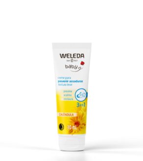 Weleda Babycreme de Calêndula | Proteção Natural Contra Assaduras | Fórmula Suave com Calêndula e Camomila | 30 ml