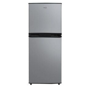 Geladeira Refrigerador Compacto HQ 140L Duplex Defrost, Baixo Consumo A+++ Preto/Cinza HQ-140RDF (220, Volts)