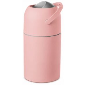 Lixeira Mágica Baby Mel 3 em 1 Antiodor Quarto Bebê Lixo Fralda sem Cheiro (Rosa - 10L)
