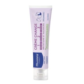 Mustela Creme Preventivo de Assaduras Vitaminado 1-2-3 108g - Pomada Antiassaduras para Bebês com Tripla Ação - 98% de Ingredientes de Origem Natural - Proteção e Hidratação