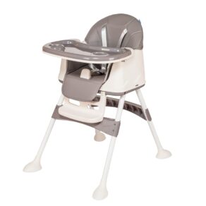 Maxi Baby Cadeira de Alimentação Portátil Bebê Honey (Cinza)