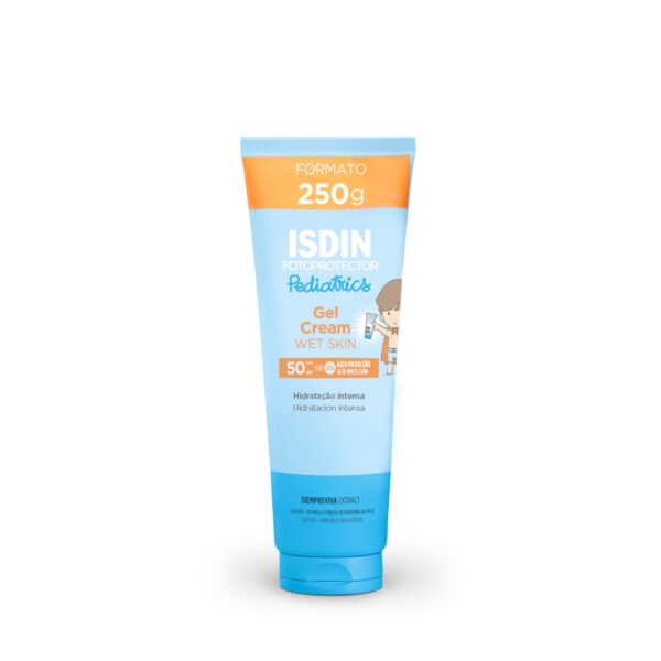 ISDIN Protetor Solar Corporal Infantil Gel Cream Pediatrics FPS 50-250g