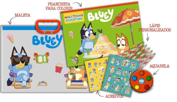 Bluey Maletinha Divertida
