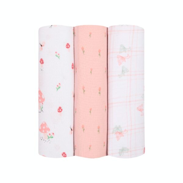 Cueiro Flanelado Papi Baby Estamp 80Cm X 80Cm 03 Un