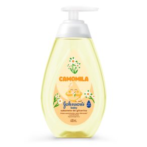 Sabonete Líquido Glicerina Camomila JOHNSON’S® Baby, 400mL