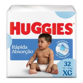 Fralda Huggies Tripla Proteção Xg - 32 Fraldas