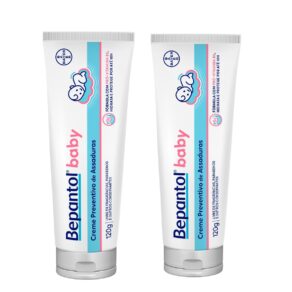 Kit com 2 Cremes Pomada de Assadura 120gr Cada - Bepantol
