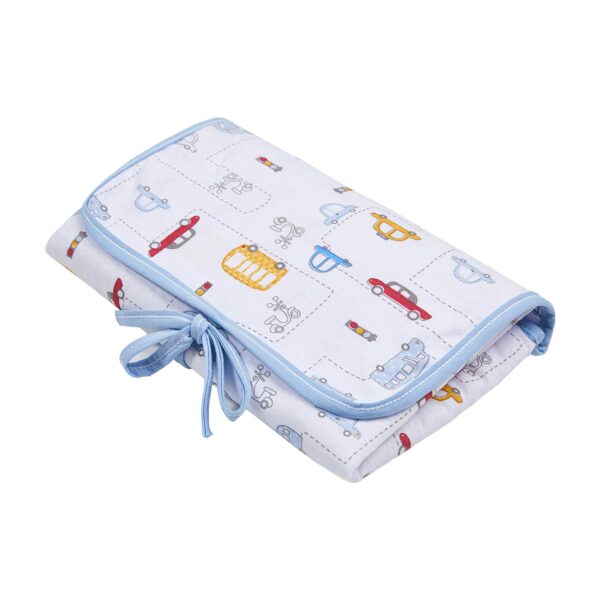 Papi Textil Trocador Porta Fraldas Papi Malhas Portátil Est 66Cm X 40Cm Contem 01 Un