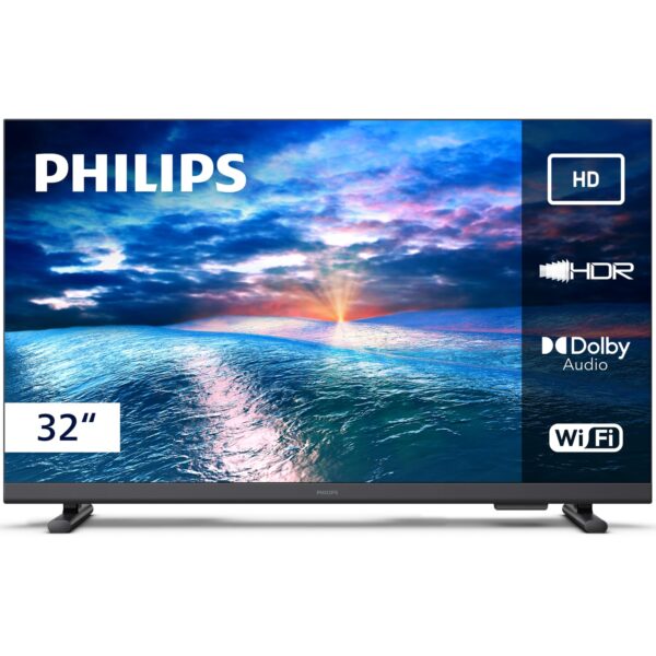 PHILIPS, Smart TV, 32" HD, 32PHG6910/78, HDR10, HDMI, USB, Dolby Audio, Wi-Fi